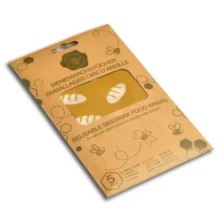NUTS Conservation|Feuille Emballage Alimentaire Cire Abeille (x5)
