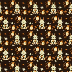 FLORENSUC Décoration Comestible|Feuille Transfert Chocolat Lapin de Pâques 250x400 mm (x3)