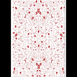 SCRAPCOOKING Décoration Comestible|Feuilles de Transfert Chocolat Noël (x2)