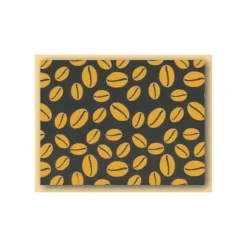 MALLARD FERRIERE Décoration Comestible|Feuilles de transfert chocolat Grains de café or 34 x 26,5 cm (x10)