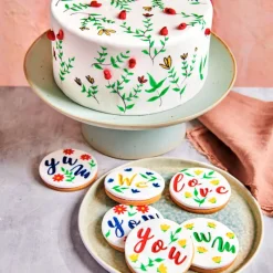 FUNCAKES Décoration Comestible|Feutre alimentaire Or