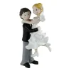 CUISINEADDICT Décoration Gâteau|Figurine Mariage Couple Enlacé 15 cm