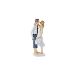 CUISINEADDICT Décoration Gâteau|Figurine Mariage Les Pieds dans l'Eau 14,5 cm