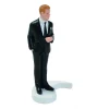 MALLARD FERRIERE Décoration Gâteau|Figurine Mariage Marié Blond 15 cm