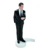 MALLARD FERRIERE Décoration Gâteau|Figurine Mariage Marié Brun 15 cm