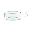 LUIGI BORMIOLI Servir, Présenter|FIN DE SERIE Casserole Verre Double Paroi 25 cl (x2) THERMIC GLASS