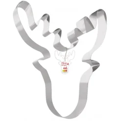 SCRAPCOOKING Cercle À Patisserie|Emporte Pièce - Découpoir Pâtisserie|FIN DE SERIE Cercle à Pâtisserie Inox Élan XXL 33,6 x 30cm