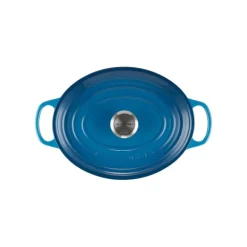 LE CREUSET Cocotte En Fonte|FIN DE SERIE Cocotte en fonte Ovale 29 cm Marseille Signature