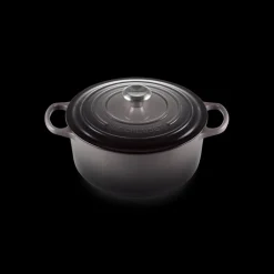 LE CREUSET Cocotte En Fonte|FIN DE SERIE Cocotte en Fonte Ronde 26 cm Flint Signature