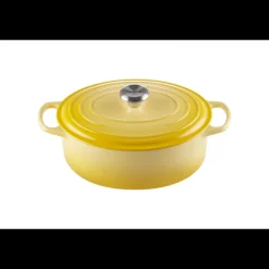 LE CREUSET Cocotte En Fonte|FIN DE SERIE Cocotte en fonte Ovale 31 cm Soleil Signature
