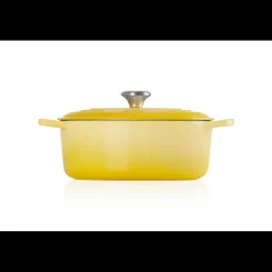 LE CREUSET Cocotte En Fonte|FIN DE SERIE Cocotte en fonte Ovale 31 cm Soleil Signature