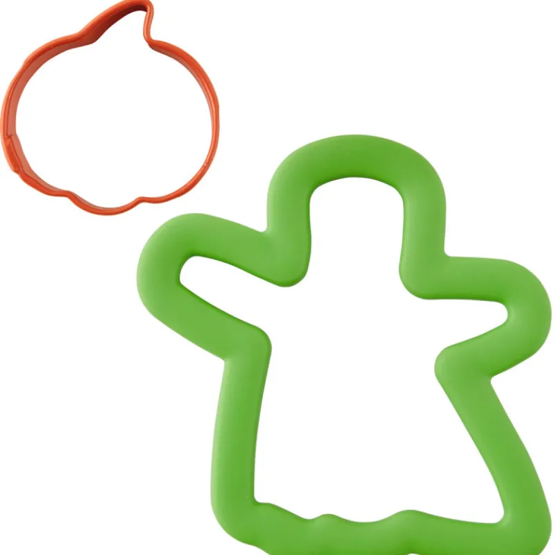 WILTON Emporte Pièce - Découpoir Pâtisserie|FIN DE SERIE Emporte Pièce Inox Fantôme et Citrouille