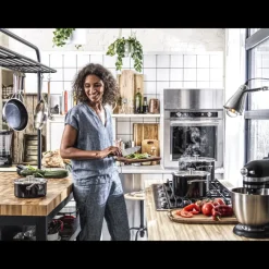 KITCHENAID Faitout|FIN DE SERIE Faitout Émaillé 24cm Noir Onyx