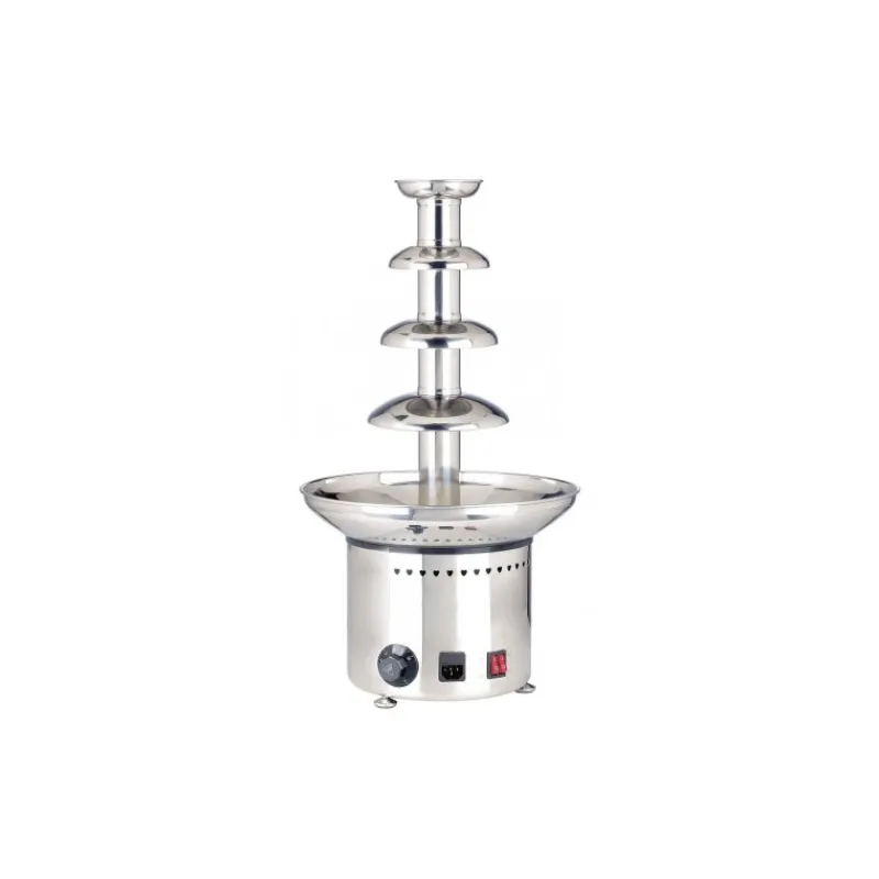 CUISINEADDICT Fontaine À Chocolat|FIN DE SERIE Fontaine à Chocolat Professionnelle GM 60 Inox 4 Cascades