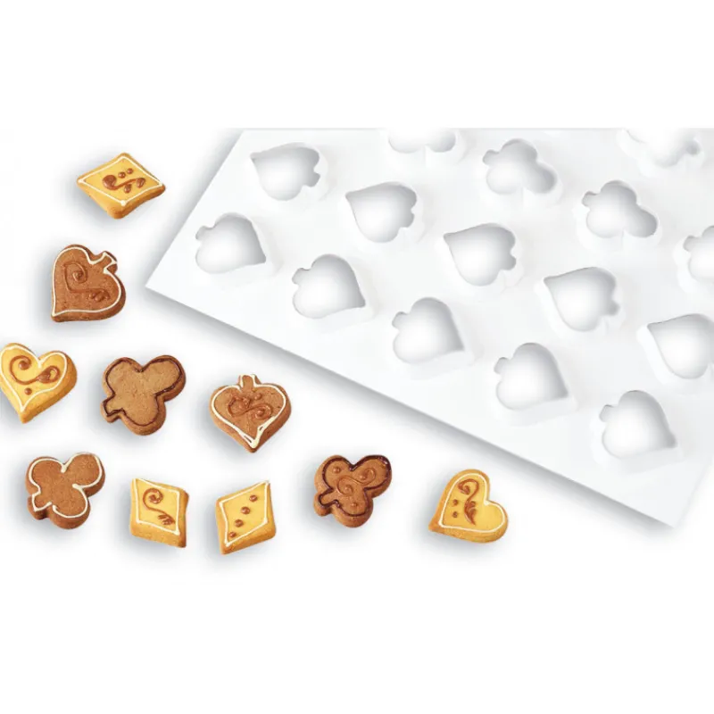 MALLARD FERRIERE Emporte Pièce - Découpoir Pâtisserie|FIN DE SERIE Plaque Découpoirs Jeux de Cartes