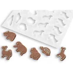 MALLARD FERRIERE Emporte Pièce - Découpoir Pâtisserie|FIN DE SERIE Plaque Découpoirs Animaux Sauvages