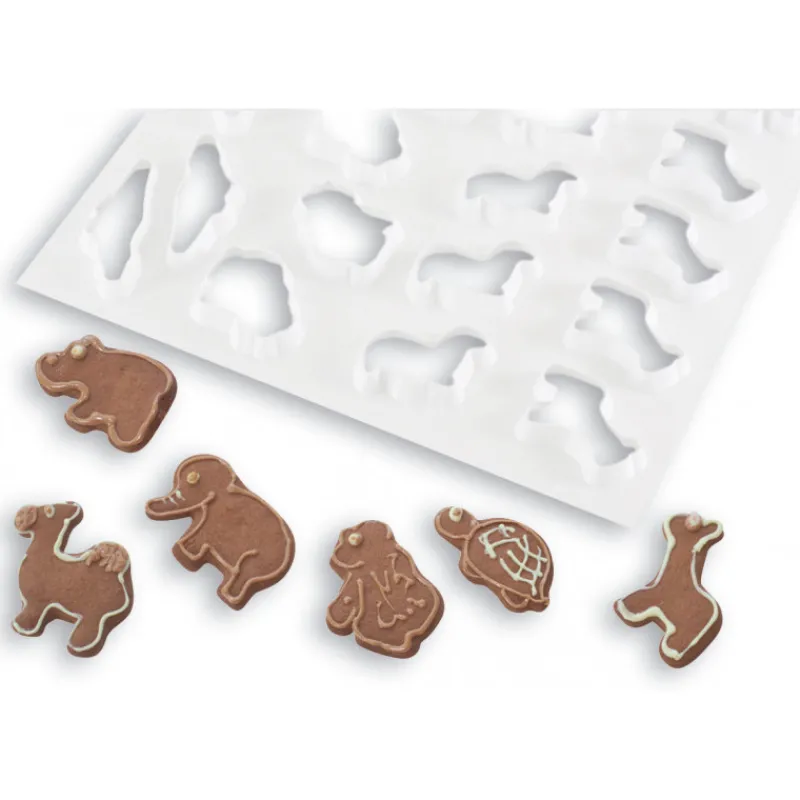 MALLARD FERRIERE Emporte Pièce - Découpoir Pâtisserie|FIN DE SERIE Plaque Découpoirs Animaux Sauvages