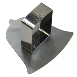 GOBEL Cercle À Patisserie|FIN DE SERIE Poussoir Cloche inox 78 x 78 mm -