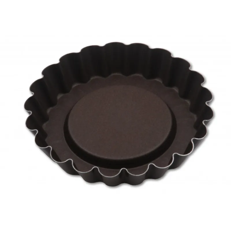 GOBEL Moule Anti-adhésif|Moules À Gâteaux|FIN DE SERIE Tartelette Fruits Frais Cannelée fond renvoyé