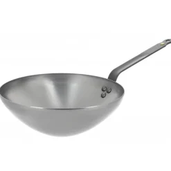 DE BUYER Woks|FIN DE SERIE Wok Ø 24 cm Mineral B Element