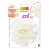 SCRAPCOOKING Décoration Comestible|Fleur Azyme Blanc XXL 10cm