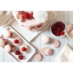 SCRAPCOOKING Décoration Comestible|Fleurs Azyme Roses Royales Blanches (x3)