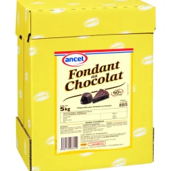 ANCEL Préparation Pâtisserie|Fondant au Chocolat 5 kg, Préparation pour