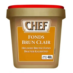 CHEF Fonds De Sauce - Sauces|Fonds brun clair 40L 800g