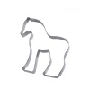 GOBEL Cercle À Patisserie|Forme grand sablé Cheval inox Moule - Découpoir