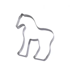 GOBEL Cercle À Patisserie|Forme grand sablé Cheval inox Moule - Découpoir