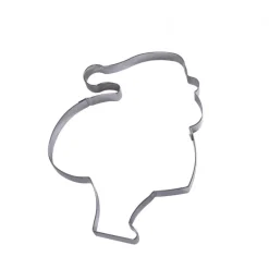 GOBEL Cercle À Patisserie|Forme grand sablé Père Noël inox Moule - Découpoir