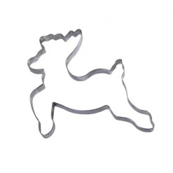 GOBEL Cercle À Patisserie|Forme grand sablé Renne inox Moule - Découpoir