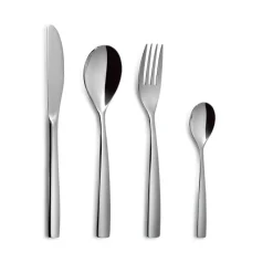 COMAS Couverts|Fourchette à Poisson Barcelona (x12) Inox 18/10