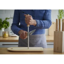 OPINEL Affûtage Aiguiseur|Fusil à Affuter Mèche Acier 25 cm