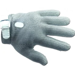 ARCOS Gant Anti Coupure|Gant de Protection en Cotte de Maille S Blanc