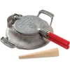 NORDIC WARE Gaufrier|Gaufrier Norvégien Krumkake Fonte d'Aluminium Ø13 cm
