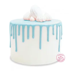 SCRAPCOOKING Nappages Et Glaçages|Glaçage Bleu goût Chocolat 130 g