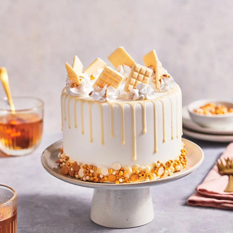 FUNCAKES Nappages Et Glaçages|Glaçage Choco Drip Blanc 180 g Fncakes