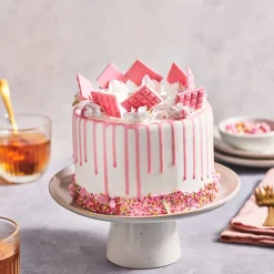 FUNCAKES Nappages Et Glaçages|Glaçage Choco Drip Rose Clair 180 g