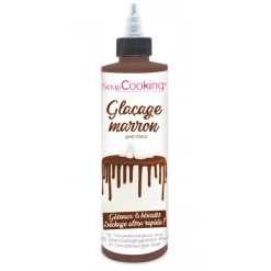 SCRAPCOOKING Nappages Et Glaçages|Glaçage Marron goût Chocolat 130 g