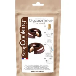 SCRAPCOOKING Nappages Et Glaçages|Glaçage Miroir Chocolat 220 g