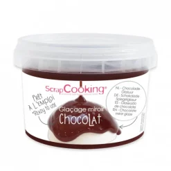 SCRAPCOOKING Nappages Et Glaçages|Glaçage Miroir Chocolat 300 g