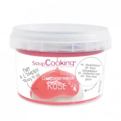 SCRAPCOOKING Nappages Et Glaçages|Glaçage Miroir Rose 300 g