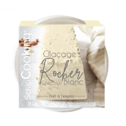 SCRAPCOOKING Nappages Et Glaçages|Glaçage Rocher Chocolat Blanc 400 g