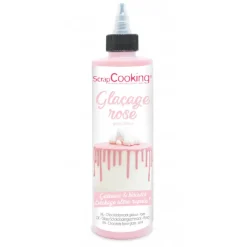SCRAPCOOKING Nappages Et Glaçages|Glaçage Rose goût Chocolat 130 g