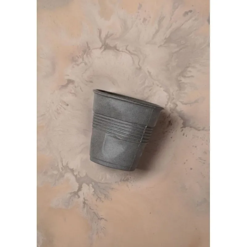 REVOL Vaisselle|Gobelet Froissé 100% Recyclay 8 cl