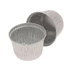 CUISINEADDICT Moules Aluminium|Godet Aluminium GO 105 (105 cm3) - (x100)