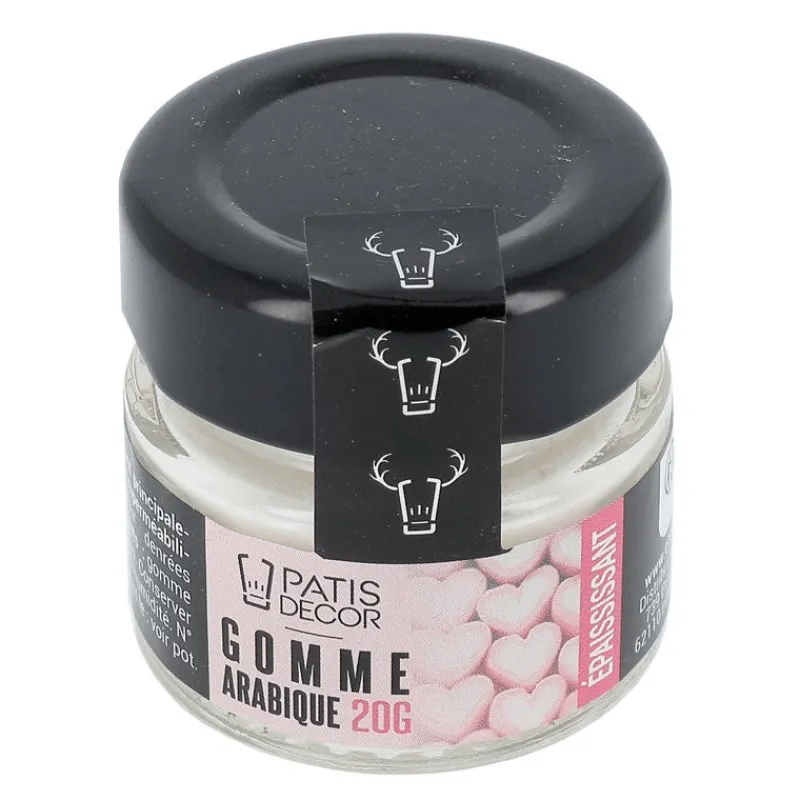 PATISDECOR Additifs Alimentaires|Gomme Arabique 20 g Patisdécor