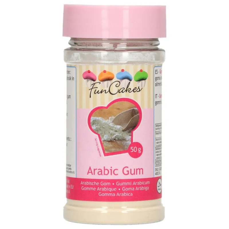 FUNCAKES Additifs Alimentaires|Gomme Arabique 50g
