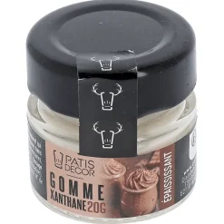 PATISDECOR Additifs Alimentaires|Gomme Xanthane 20 g Patisdécor